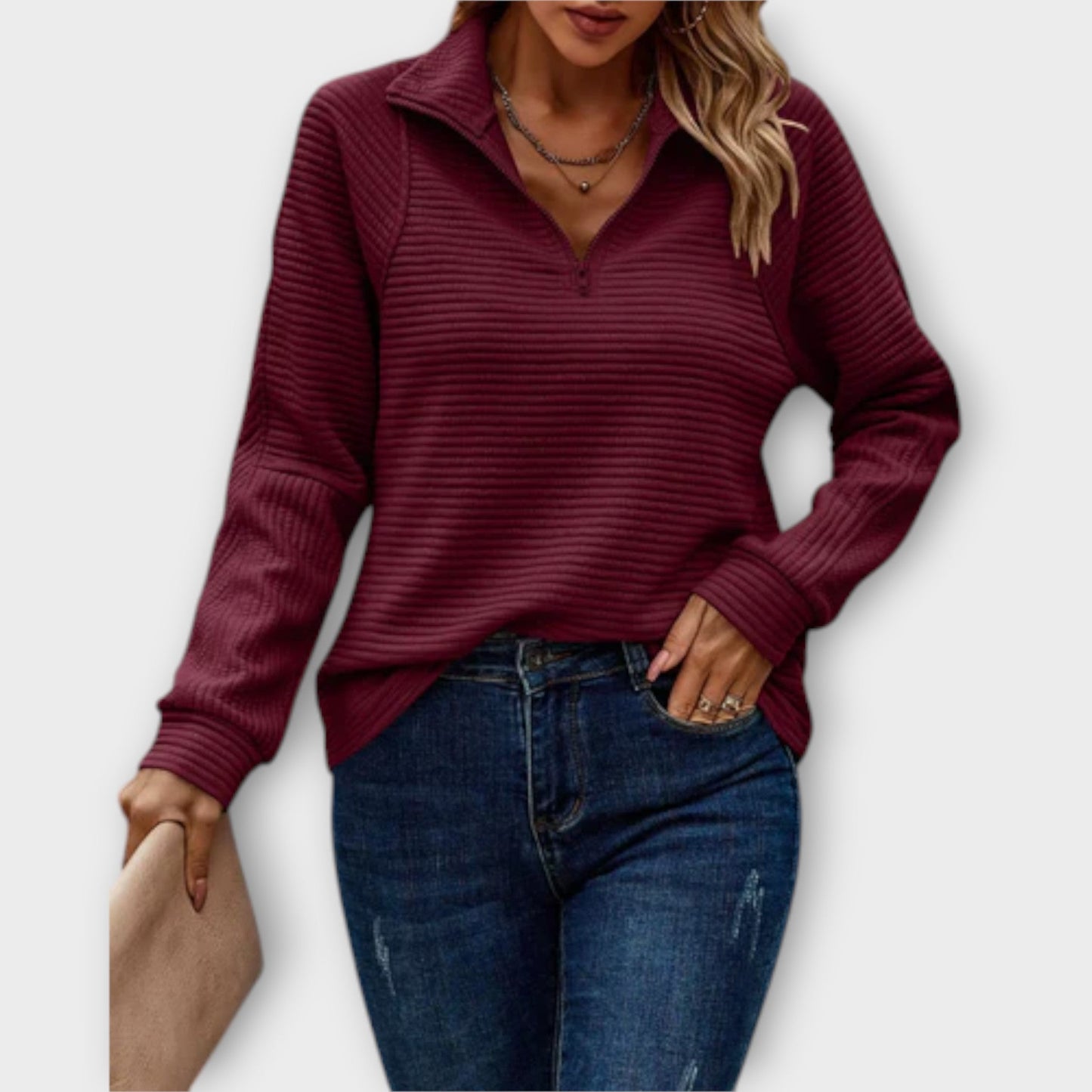 Chaquetón Mujer Invierno Cuello en V