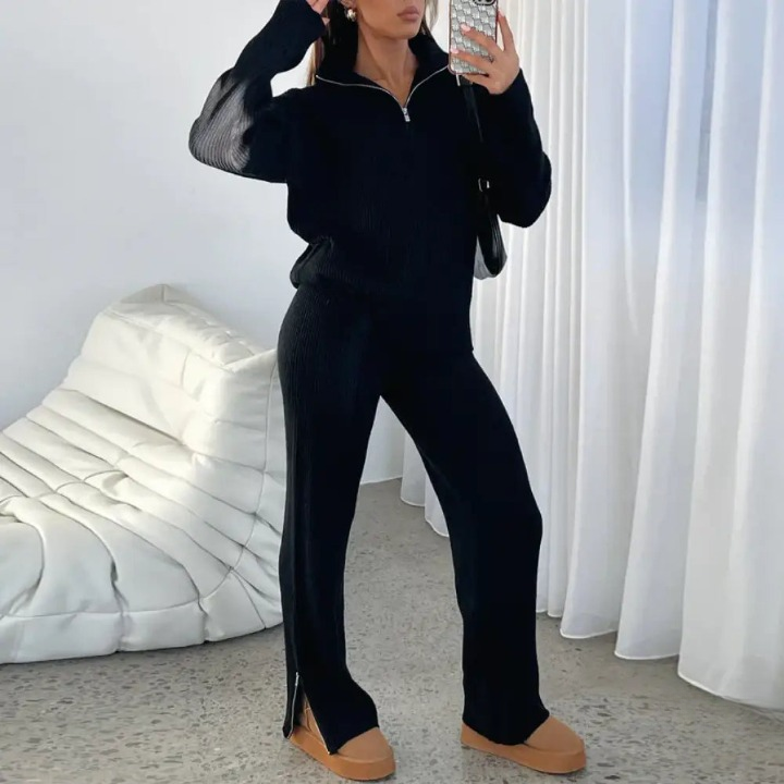 Pantalón y Top Mujer Conjunto Cómodo