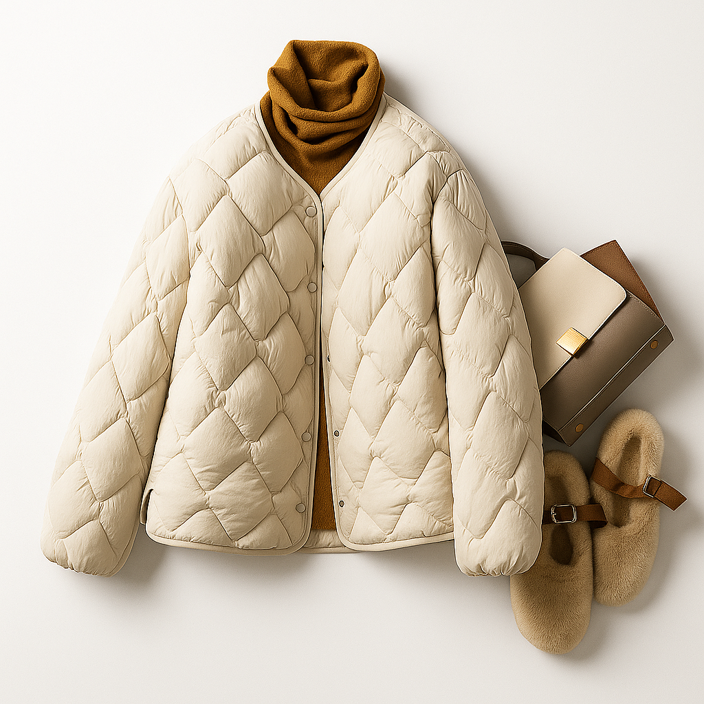 Chaqueta Invierno Ligera y Acolchada Mujer