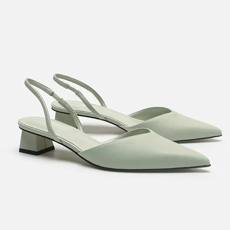 Zapatos de Tacón Alto Slingback Elegantes