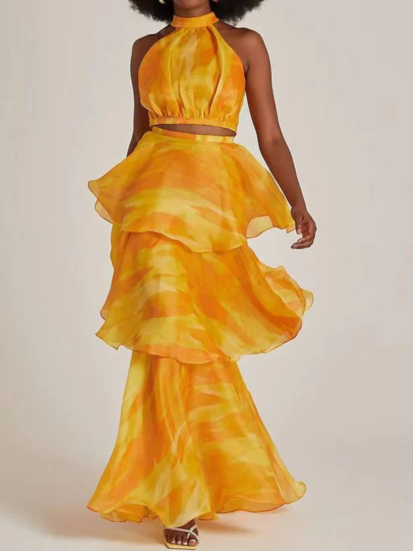 Traje de Dos Piezas Chic Mujer