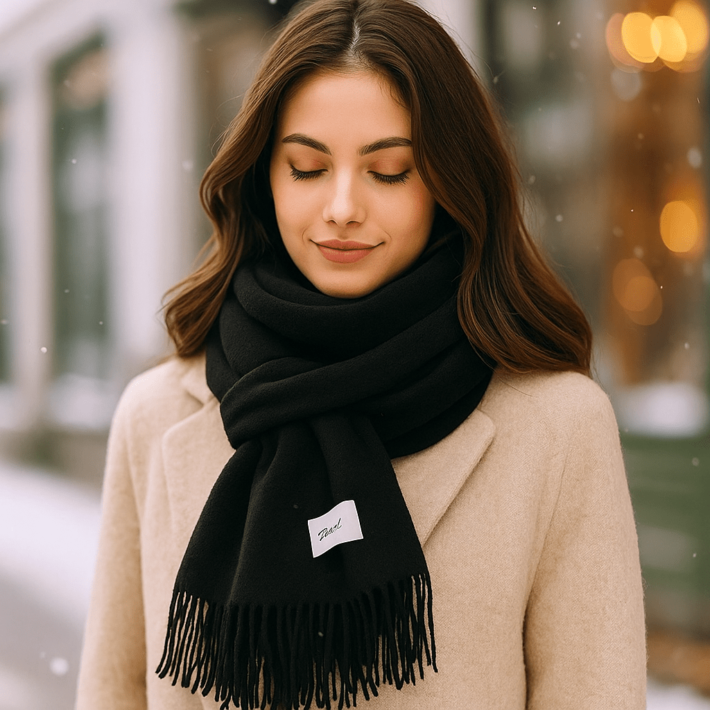 Bufanda Mujer Piel Suave Invierno
