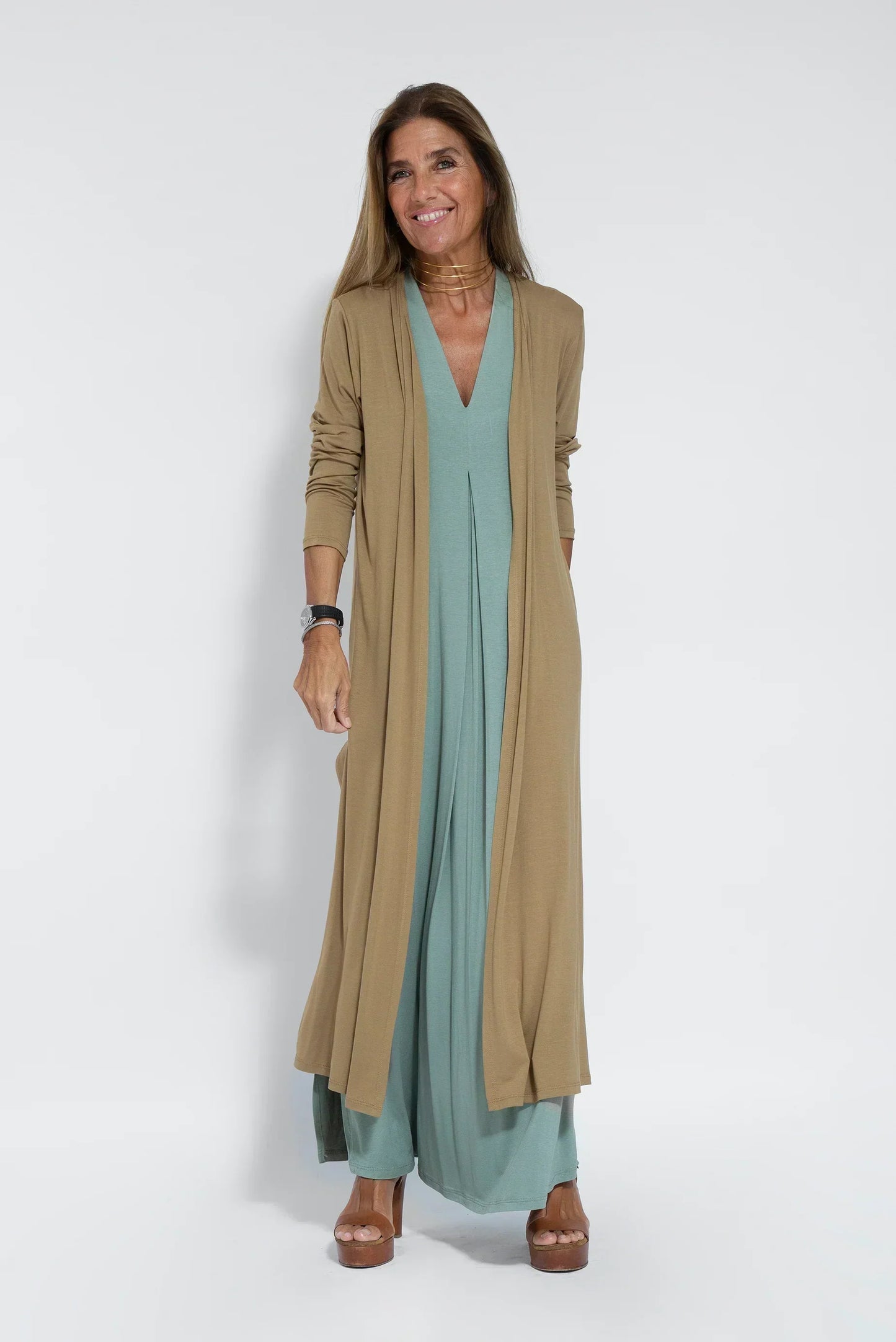 Vestido y Chaleco Moldeador Mujer