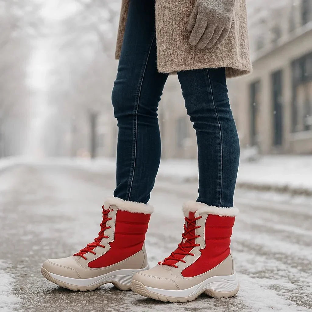 Botas Mujer Suela Gruesa Impermeables