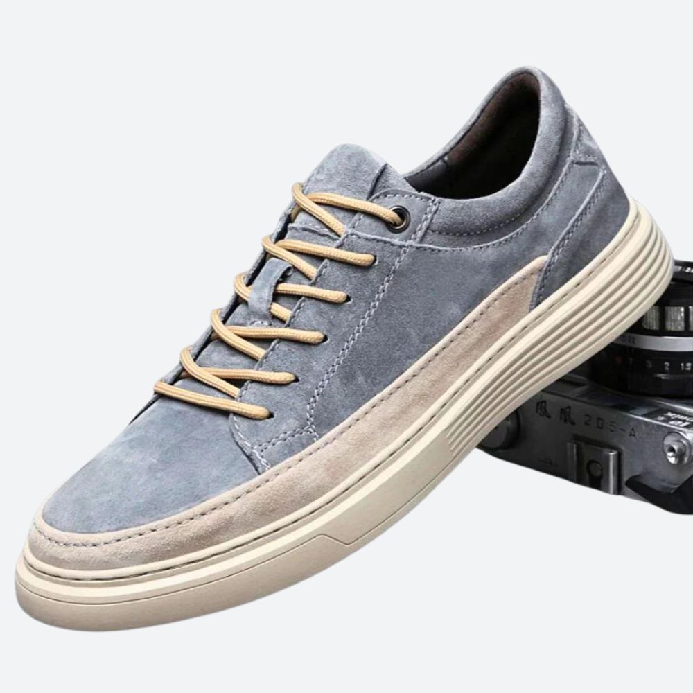 Zapatillas Deportivas Hombre Cuero Casual
