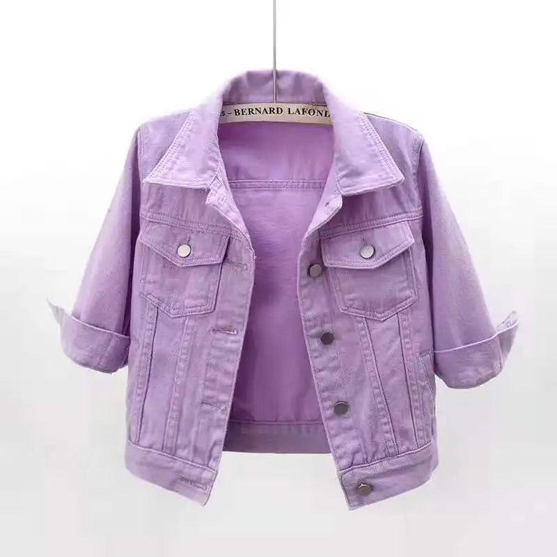 Chaqueta Vaquera Mujer Azul Clásica