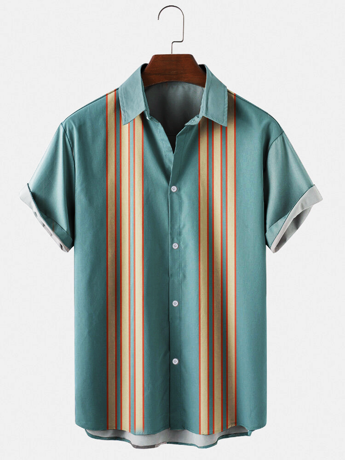 Camiseta Estampada Veneciana Casual