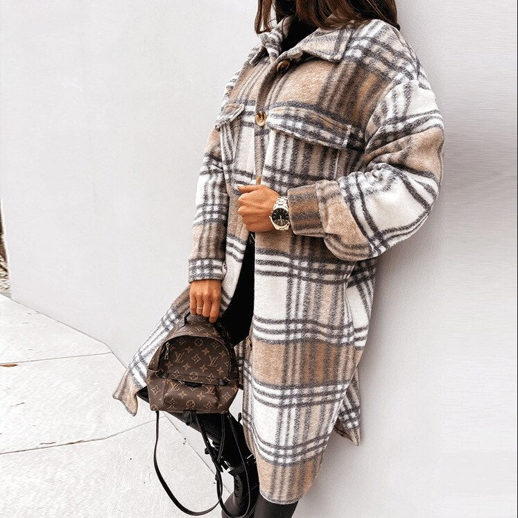 Abrigo Invierno Mujer Caliente y Acogedor