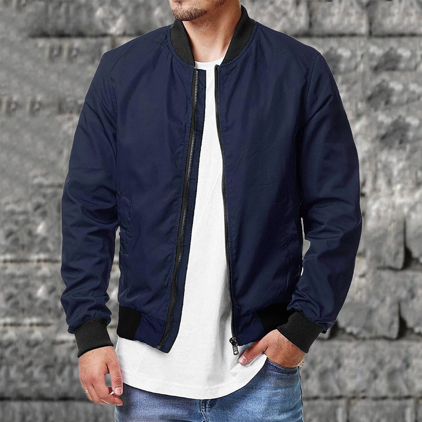 Chaquetón Deportivo Estilo Urbano