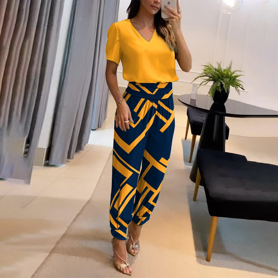 Conjunto Elegante Mujer Estiloso