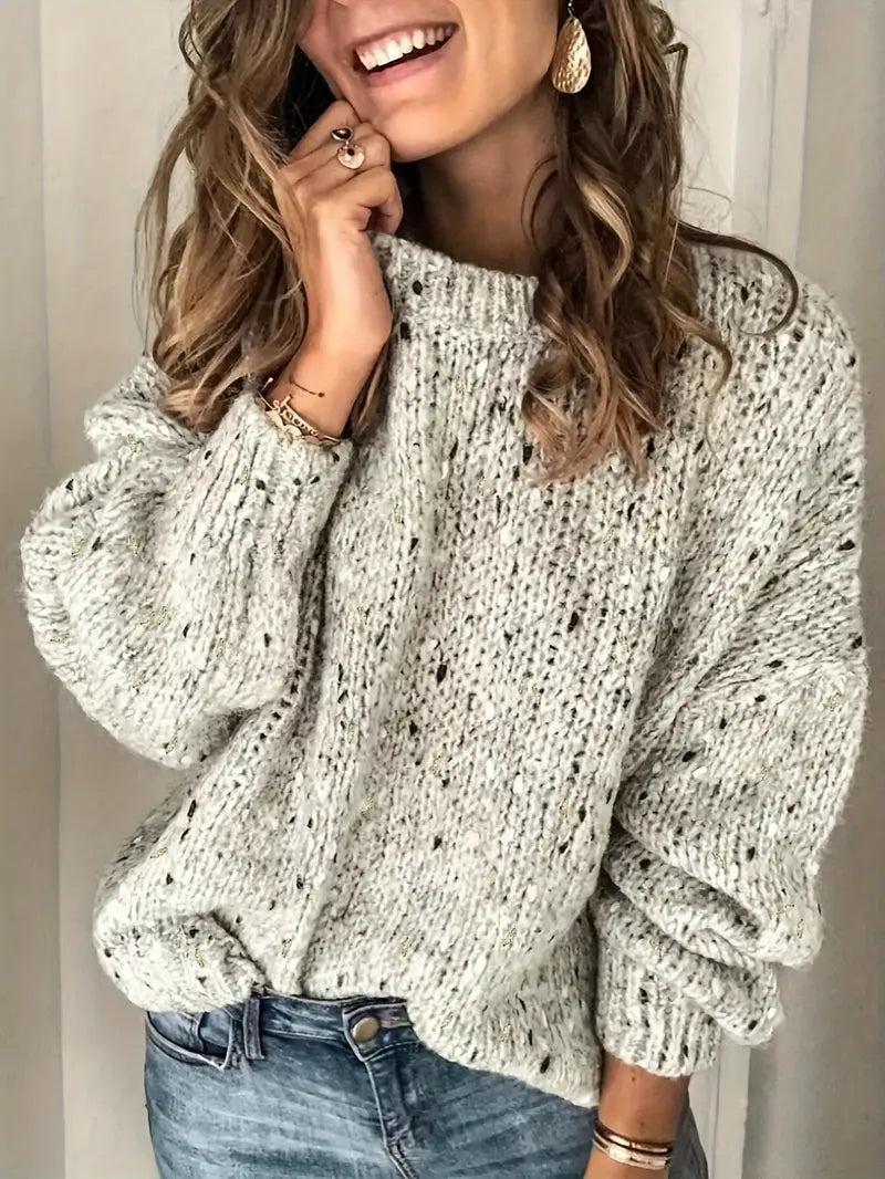 Jersey Cuello Redondo Suave Cálido - Vestiria