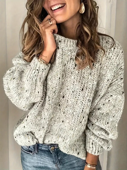 Jersey Cuello Redondo Suave Cálido - Vestiria