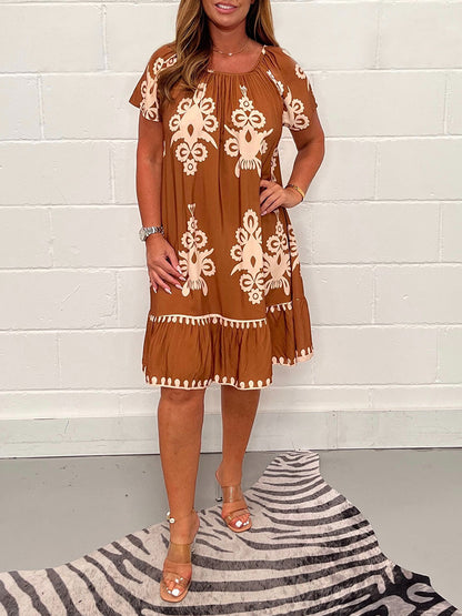 Vestido Verano Elegante Escote V