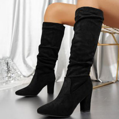 Botas Cuero Alto Mujer Ebilla Exclusivas