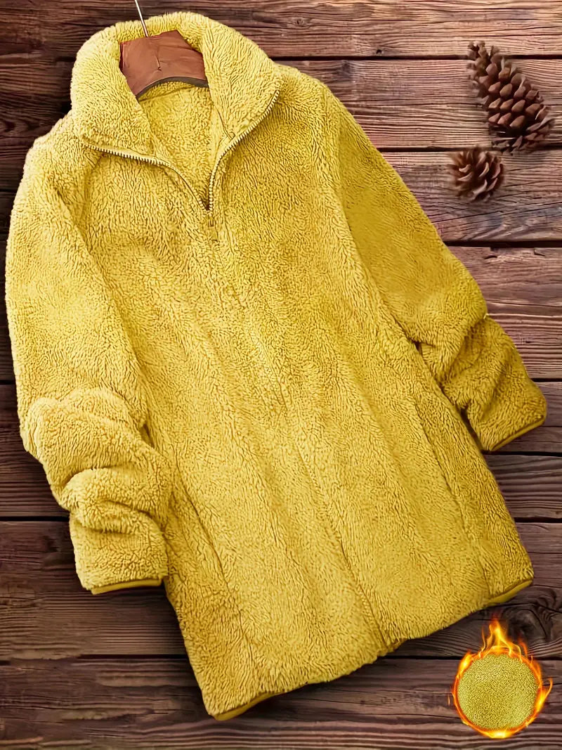 Chaqueta Peluche Abrigadora y Cálida