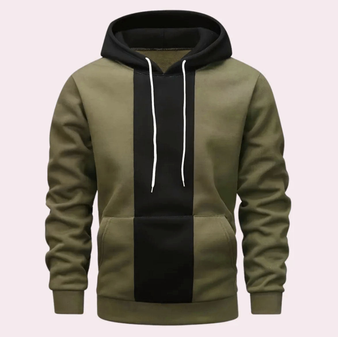 Sudadera Hombre Bicolor con Capucha Deportiva - Vestiria