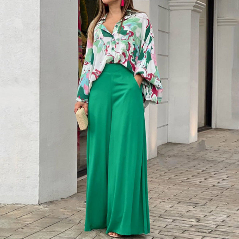 Pantalón y Camisa Conjunto Mujer Cómodo