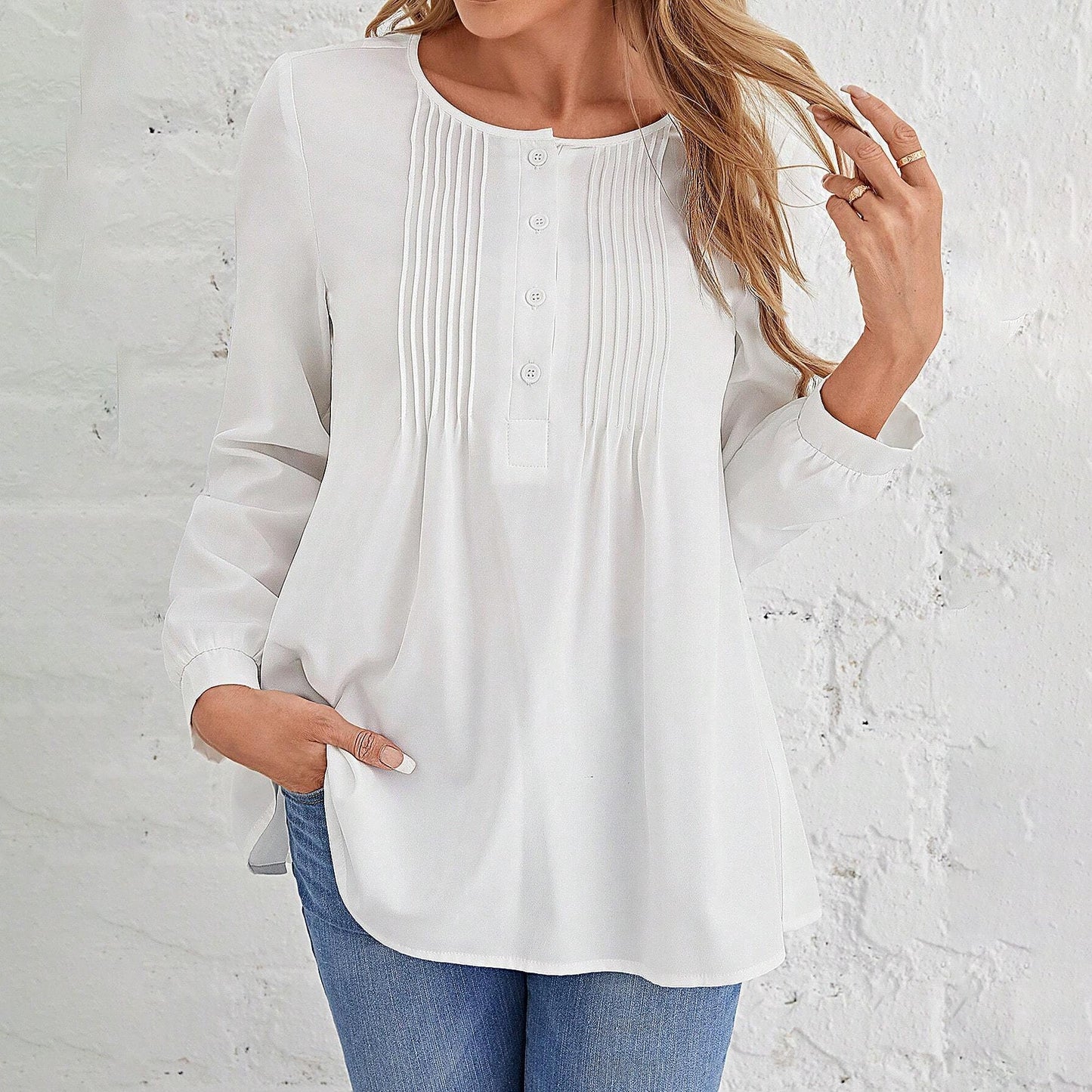 Blusa Ligera de Algodón Mujer - Vestiria