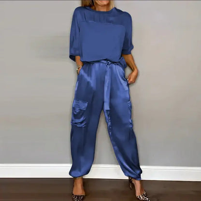 Conjunto Liso Satén Elegante