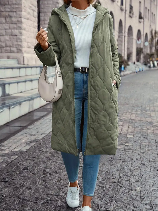 Chaqueta Acolchada Canguro Mujer Invierno - Vestiria