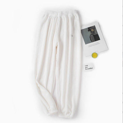 Pantalones polares cómodos mujer corte deportivo