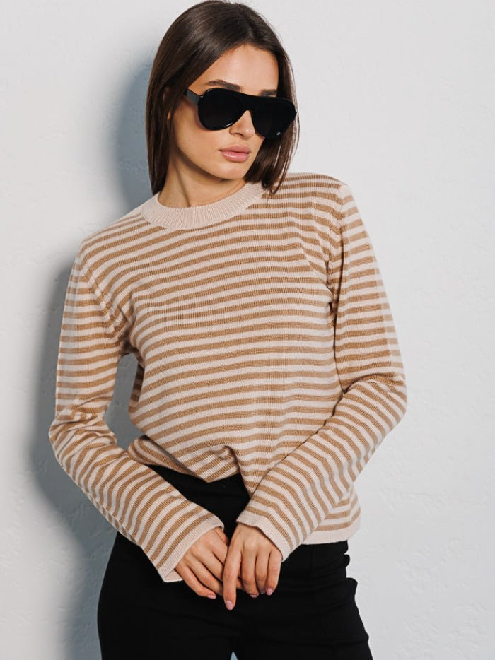 Sudadera Rayas Cálida Mujer - Vestiria