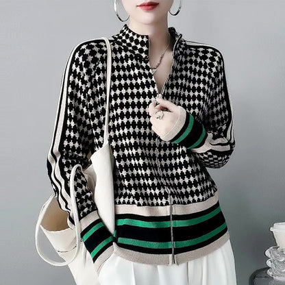 Blusa Deportiva con Cremallera Mujer