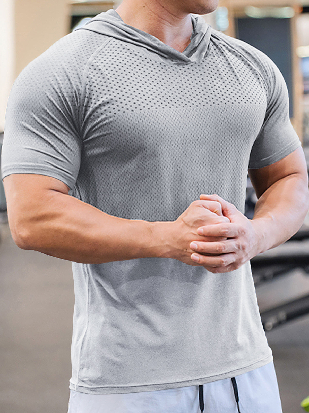 Camisa Deportiva con Capucha Canguro