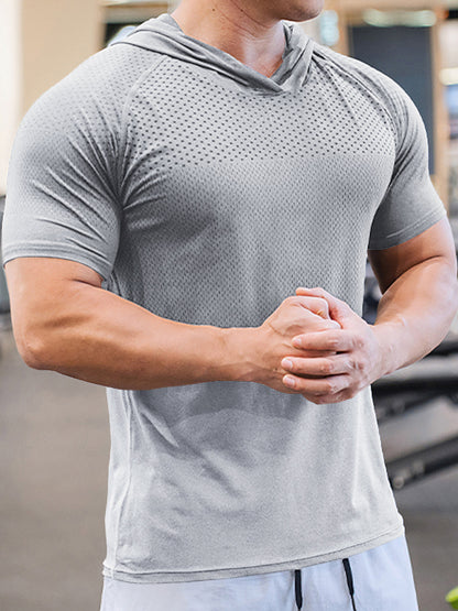 Camisa Deportiva con Capucha Canguro