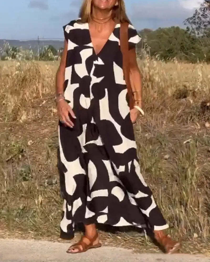 Vestido Cruzado Elegante Cuello en V - Vestiria