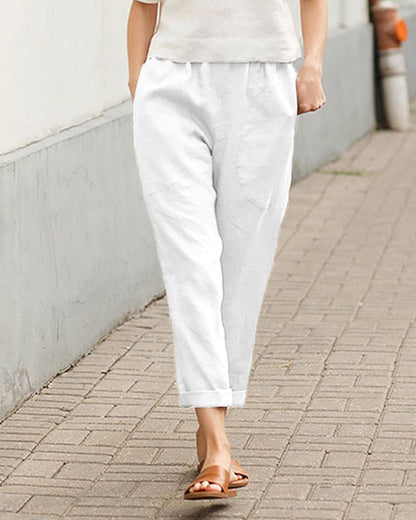 Pantalón Deportivo Con Bolsillos Amplios