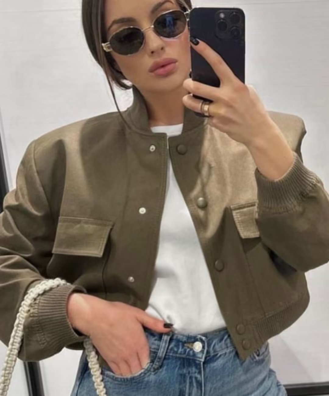 Chaquetilla Mujer Corta Casual