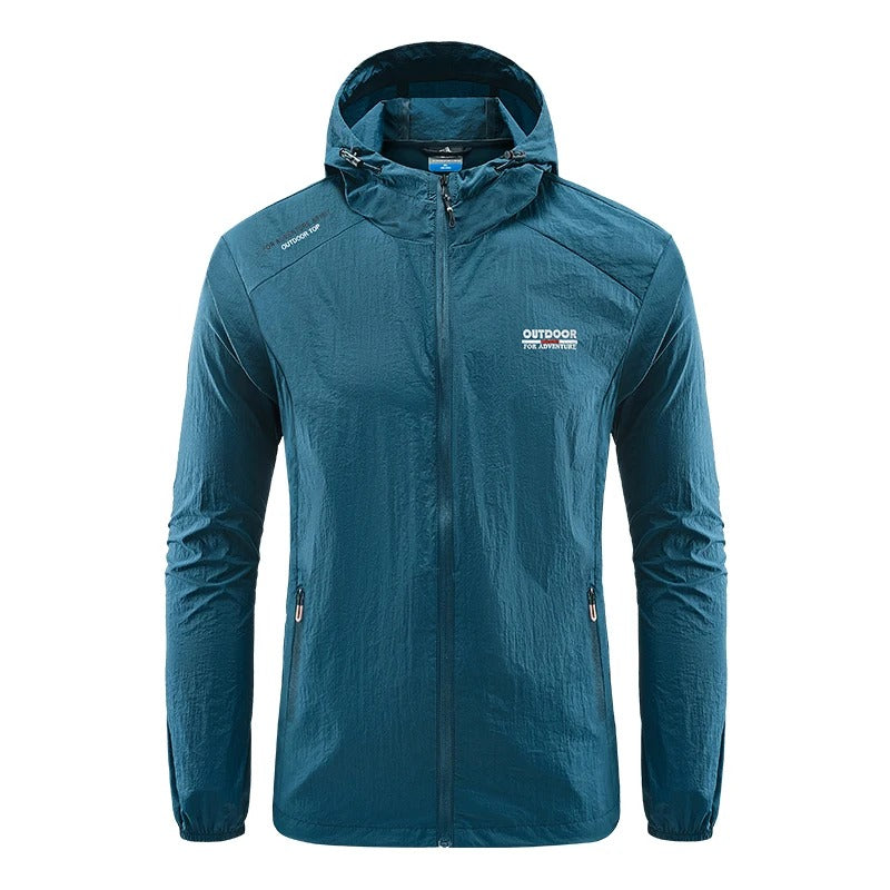 Chaquetón Impermeable Hombre con Capucha
