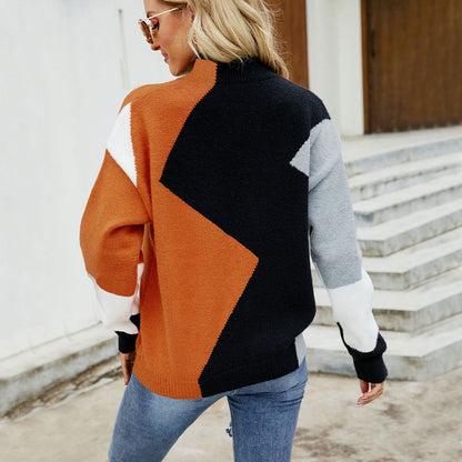 Blusa Deportiva Cuello Alto Colorida - Vestiria