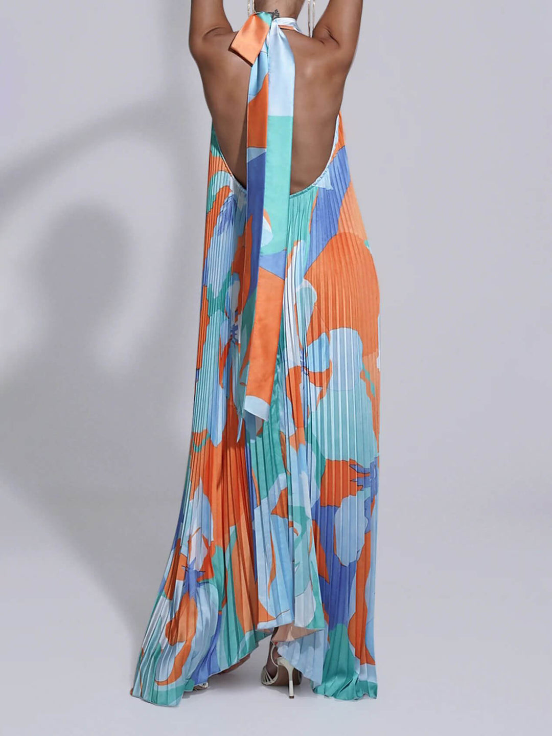 Vestido Maxi Elegante Plisado - Vestiria