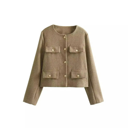 Chaqueta Mujer Clásica Corte Perfecto