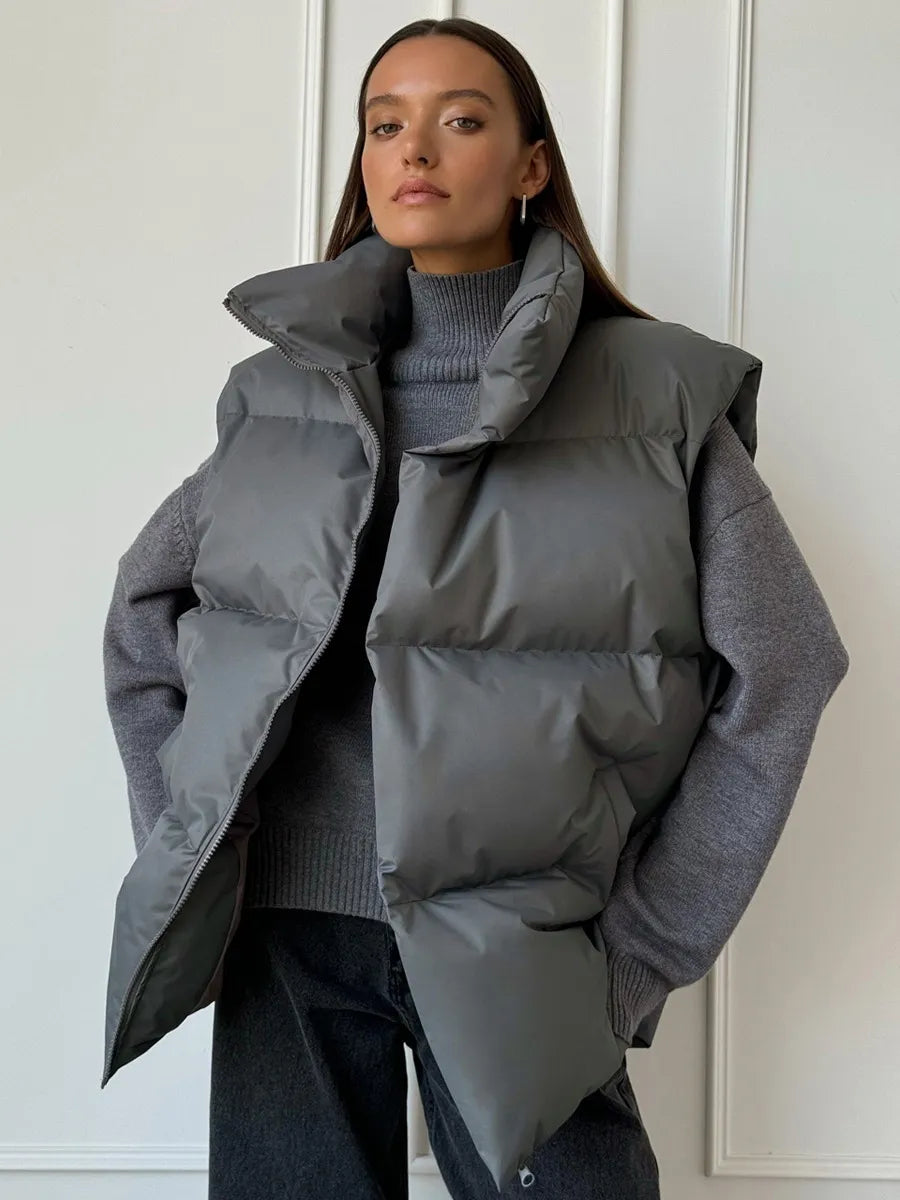 Chaquetón Mujer Colores Naturales