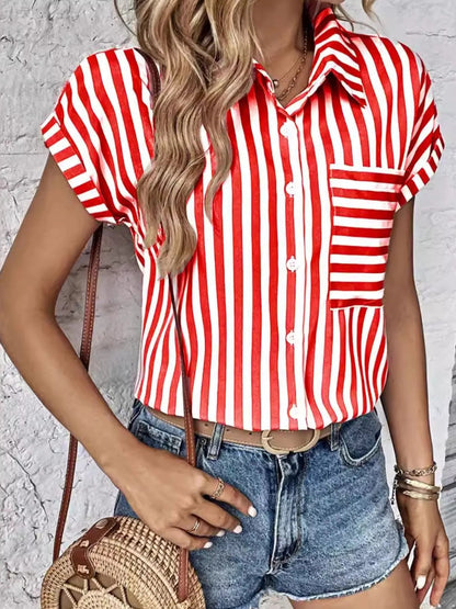 Camisa Rayas Clásica de Verano