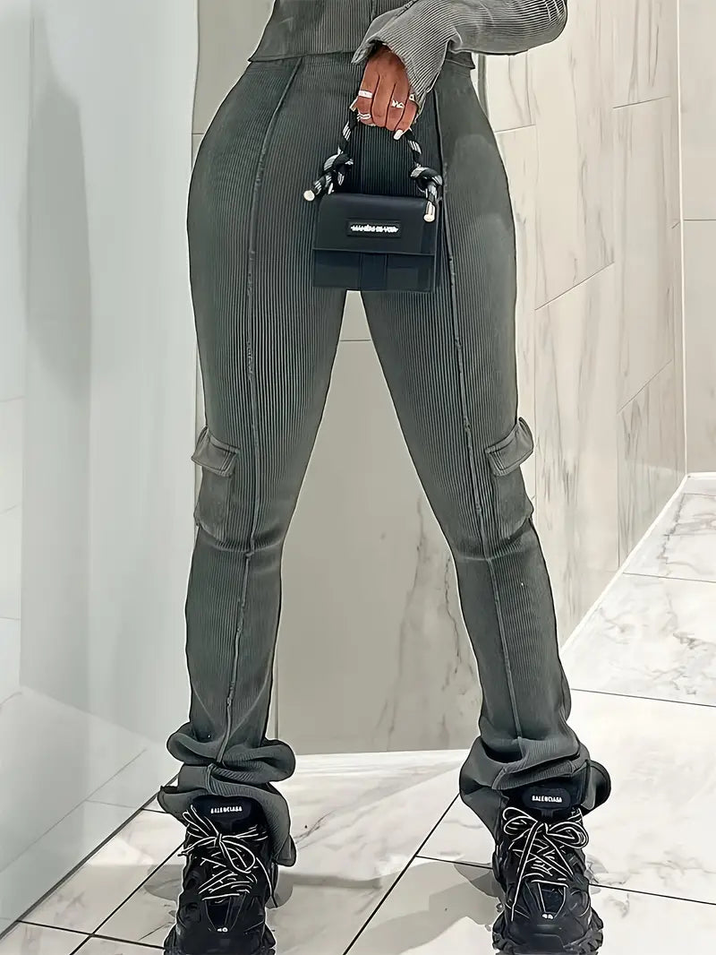 Pantalón Mujer Falda Ancha Vintage - Vestiria