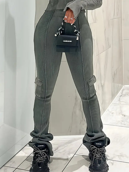 Pantalón Mujer Falda Ancha Vintage - Vestiria