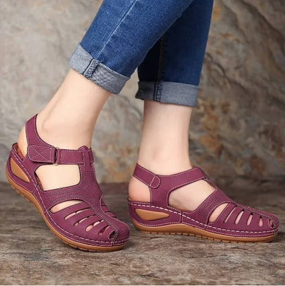 Sandalias Mujer Ergonómicas con Detalle Calado