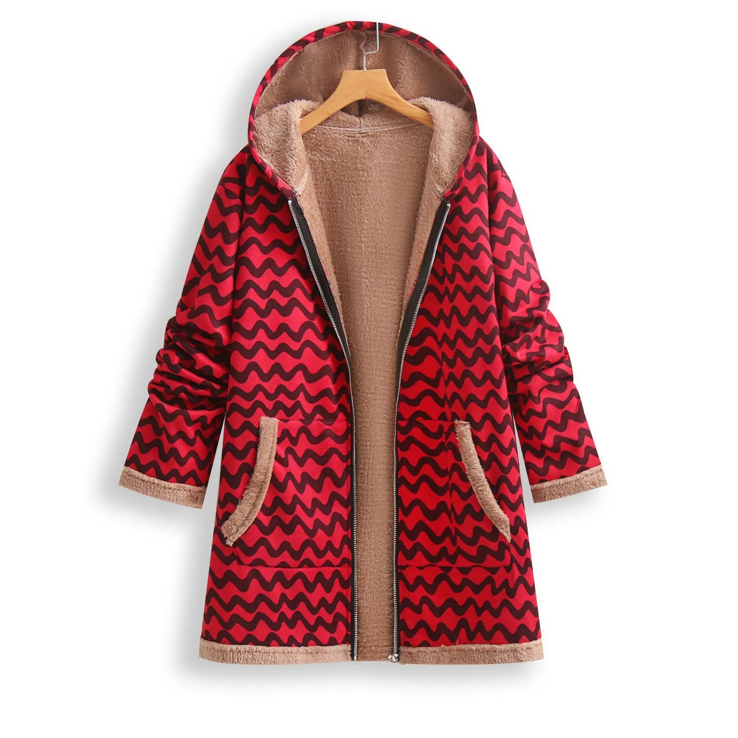 Chaquetón Invernal con Capucha y Forro Polar - Vestiria