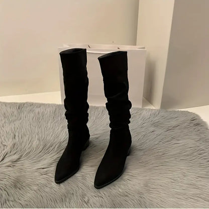 Botas Mujer Cuero Alto Tobillo Resistentes