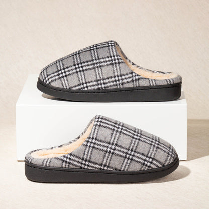 Pantuflas Hombre Franela Cálidas