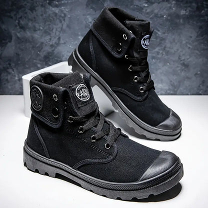Zapatillas Deportivas Hombre Altas Modernas - Vestiria