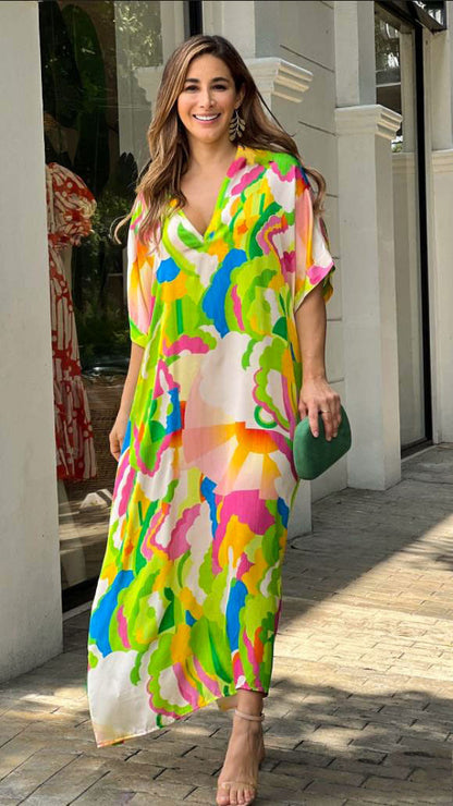Vestido Estampado Sueltos y Comodísimo