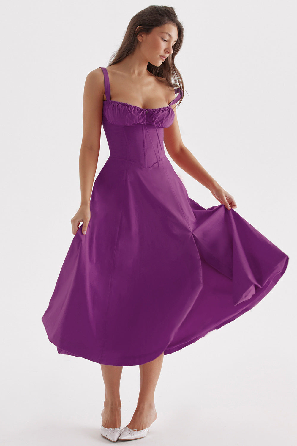 Vestido Floral Mujer Estampado Elegante