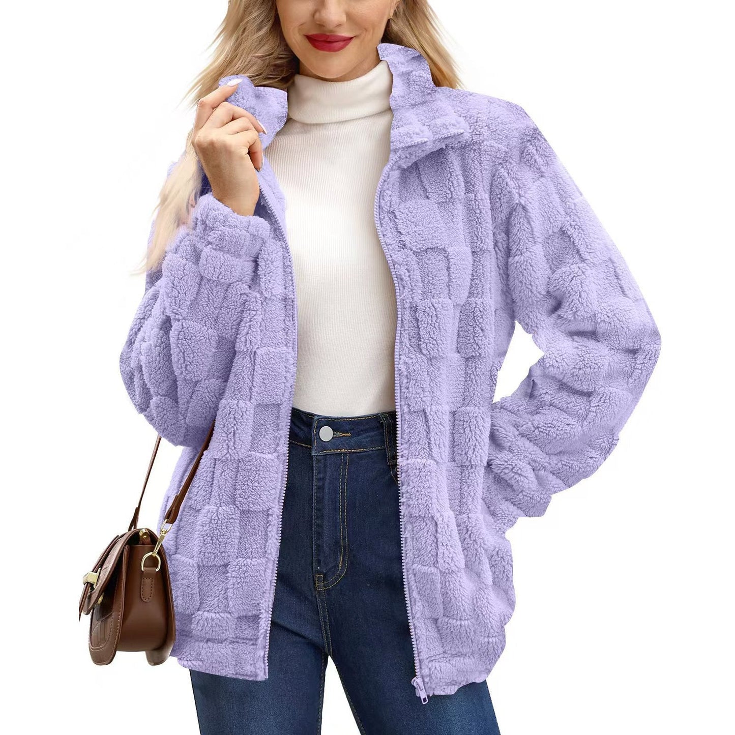 Chaqueta Mujer Acolchada Cálida Invierno