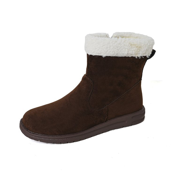 Botas Mujer Ante Suave Invierno