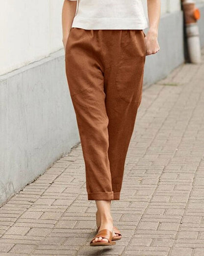 Pantalón Deportivo Con Bolsillos Amplios